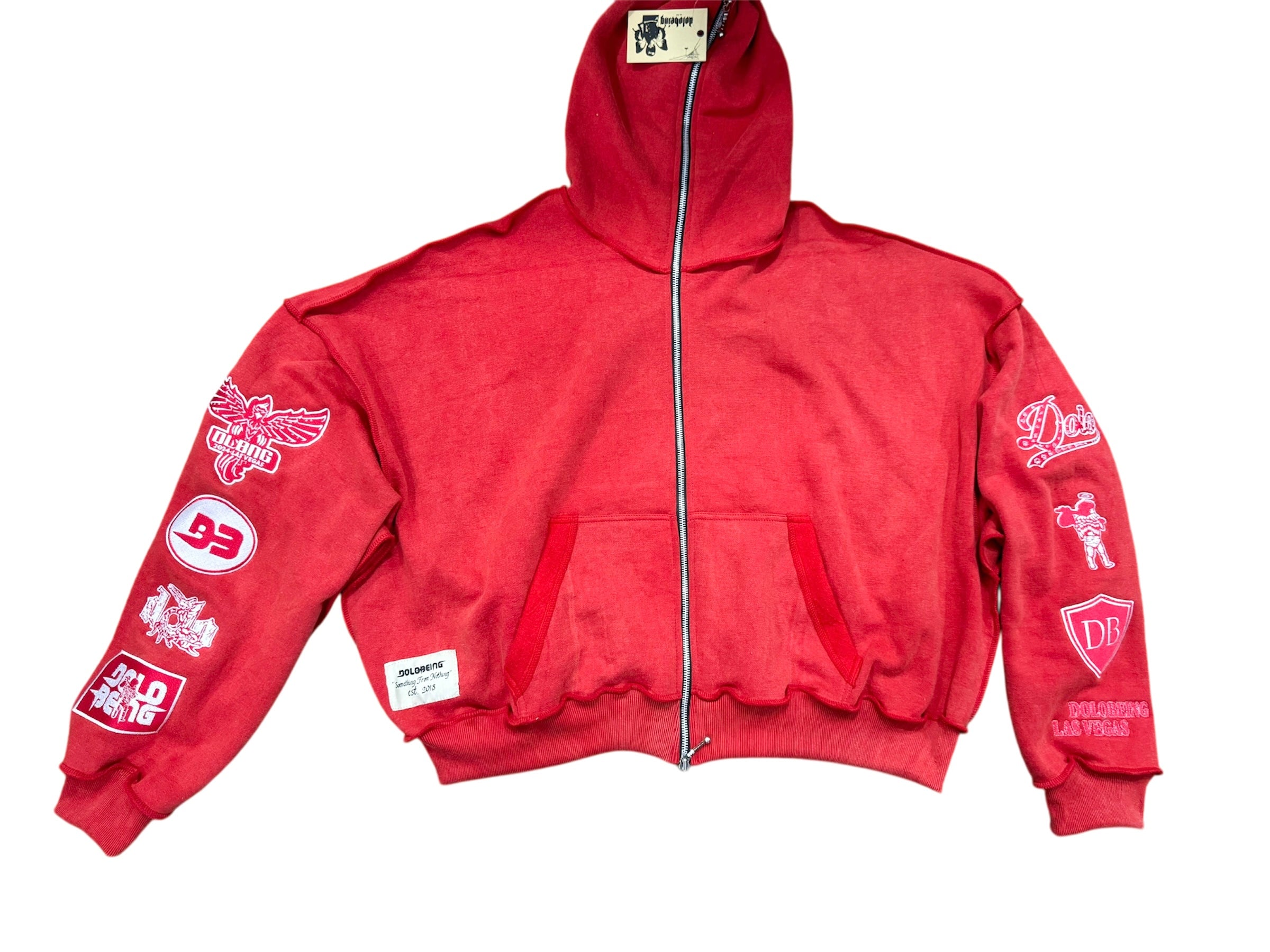 Red October full zip hoodie