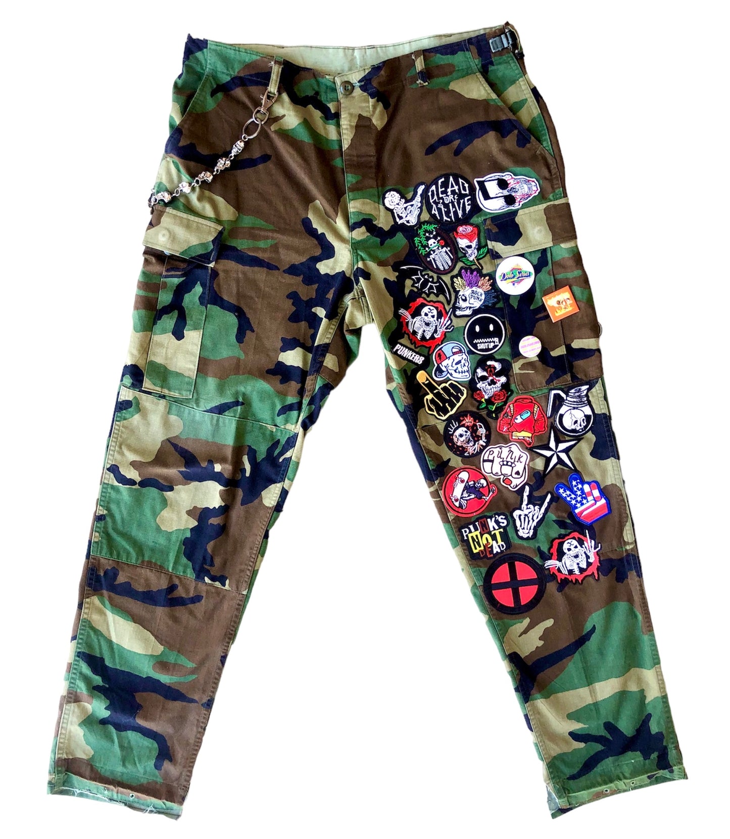 1/1 Patchwork Cargo Pants