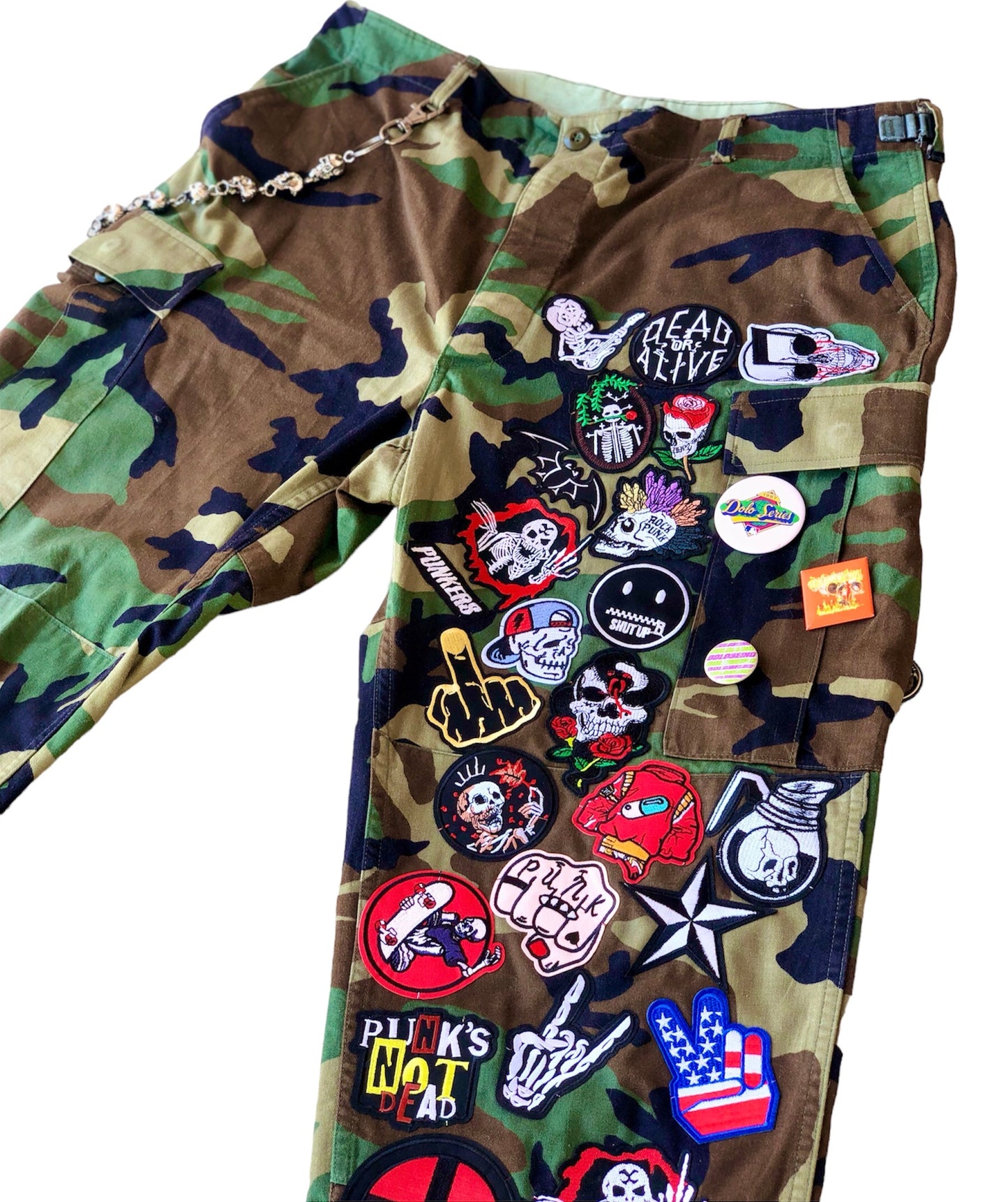 1/1 Patchwork Cargo Pants