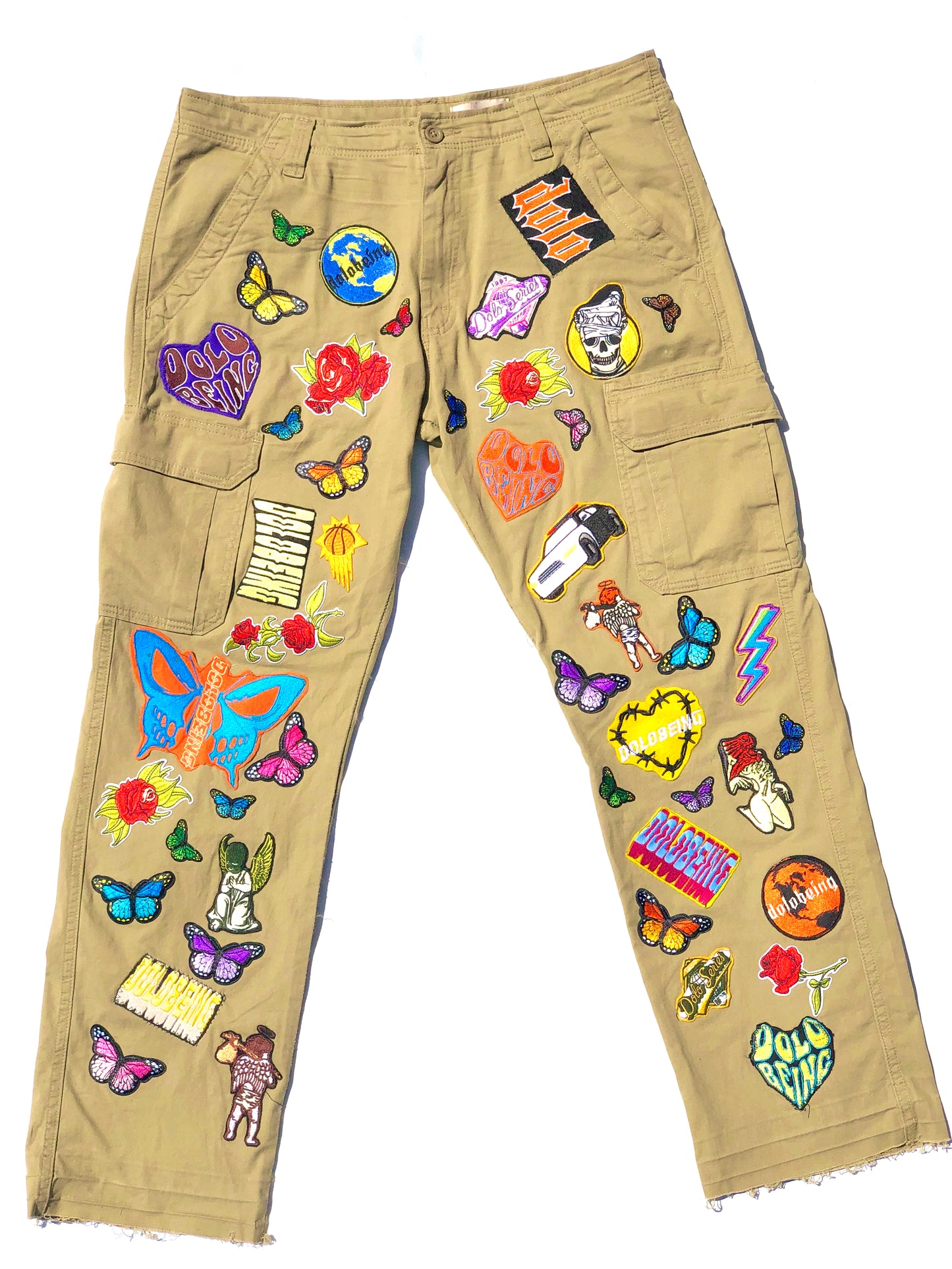 1/1 Patchwork Cargo Pants
